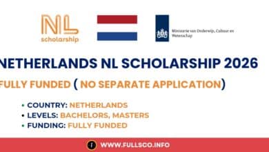 NL Scholarship 2025 | Study in Netherlands