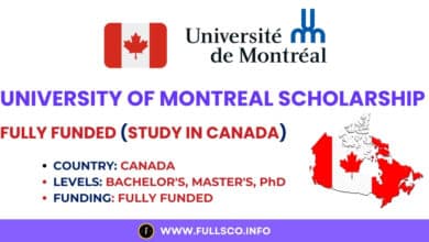 Image showcasing scholarship opportunities at University of Montreal