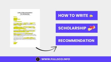Image depicting guidance on how to write effective scholarship recommendation letters.