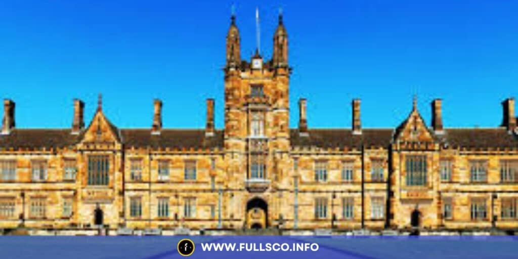 University of Sydney AGRTP Scholarship