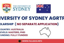 Image presenting University of Sydney AGRTP scholarship