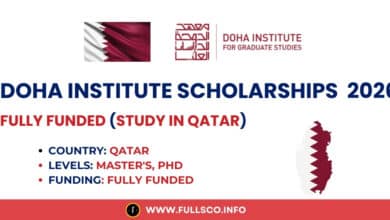 Image showcasing Doha Institute graduate scholarship opportunities