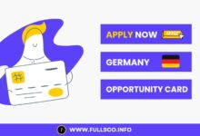 Image depicting the Germany Opportunity Card application steps and process.