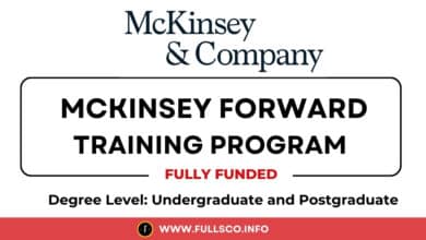 Announcement image for McKinsey Forward Program 2024 applications