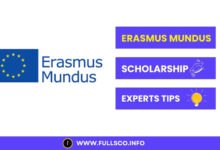 Image presenting expert tips for success in applying to Erasmus Mundus Scholarship
