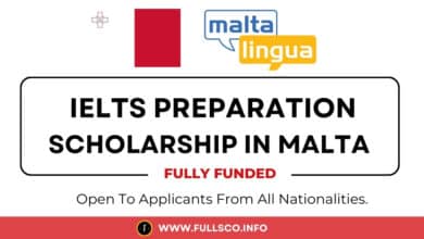 Fully funded IELTS Preparation Scholarship in Malta