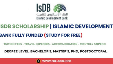IsDB Scholarship