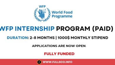 Image about WFP Internship Program