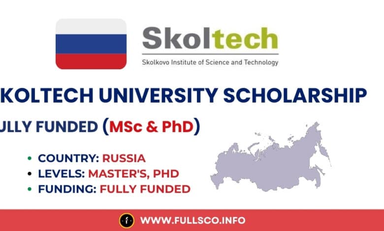 Skoltech University Scholarship image illustration