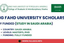 Image presenting King Fahd University fully funded scholarship