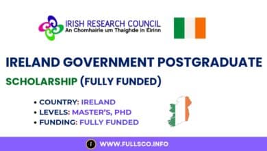 Image showing Ireland Government Postgraduate Scholarships Details