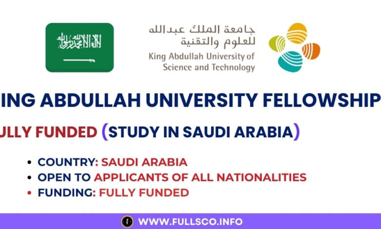 Featured King Abdullah University Fellowship Post Image