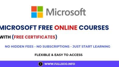 Microsoft Free Online Courses Image