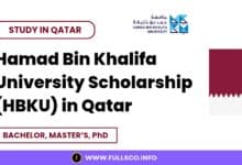Image showing Hamad Bin Khalifa University Scholarship (HBKU) 2026 in Qatar Details